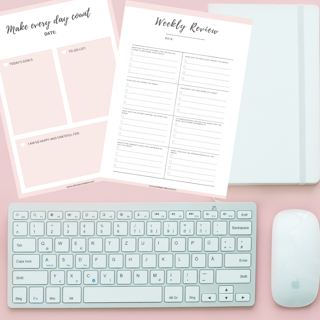 FREE PRINTABLE TEMPLATES: To-Do List and Weekly Planner