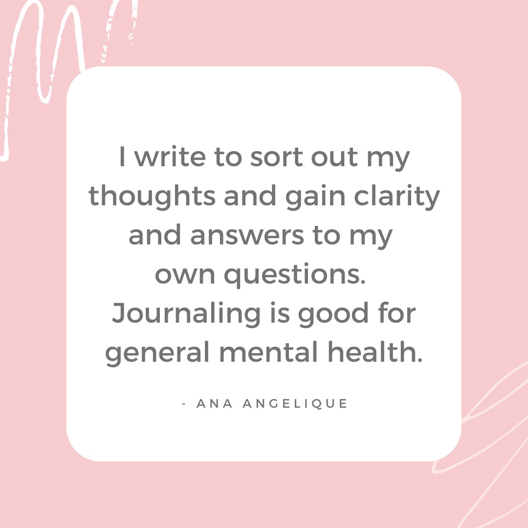 The Joy of Journaling: Ana Angelique