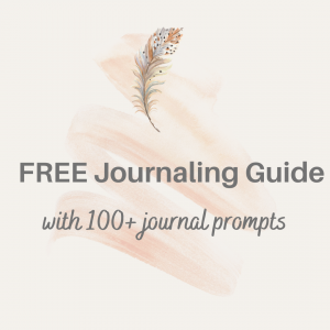 Free Journaling Guide with 100 prompts