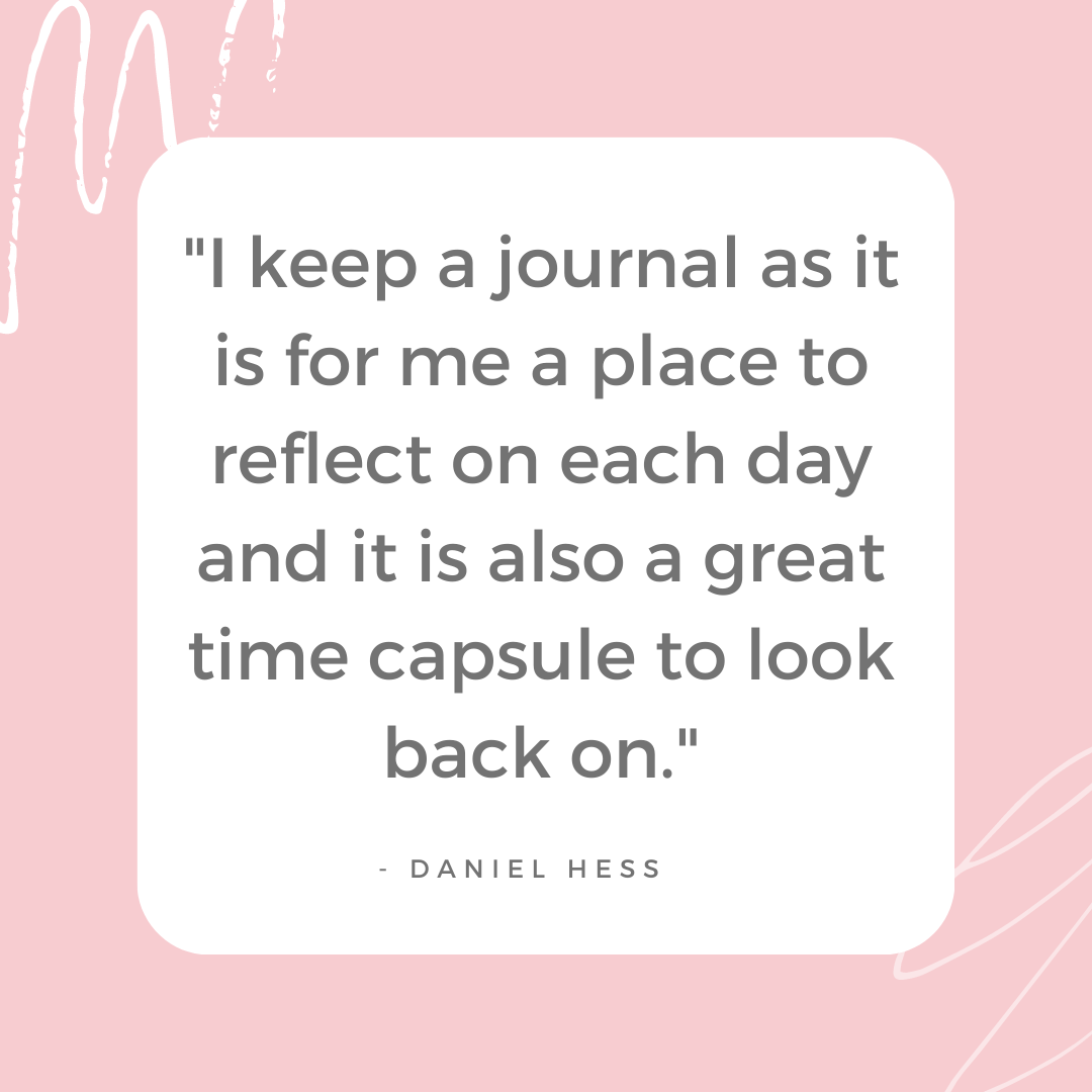 The Joy of Journaling: Daniel Hess