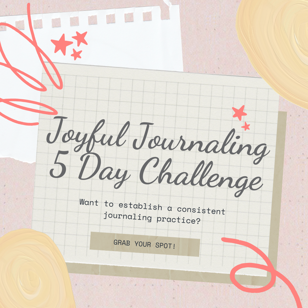 Join the FREE Joyful Journaling 5 Day Challenge 2022