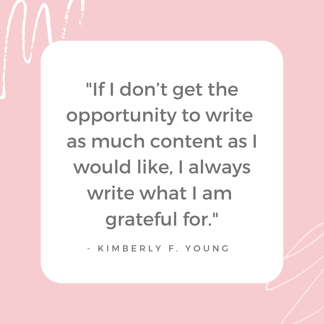 The Joy of Journaling: Kimberly Young