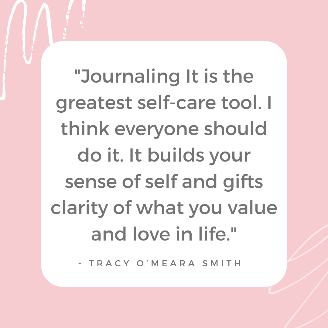 The Joy of Journaling: Tracy O’Meara Smith