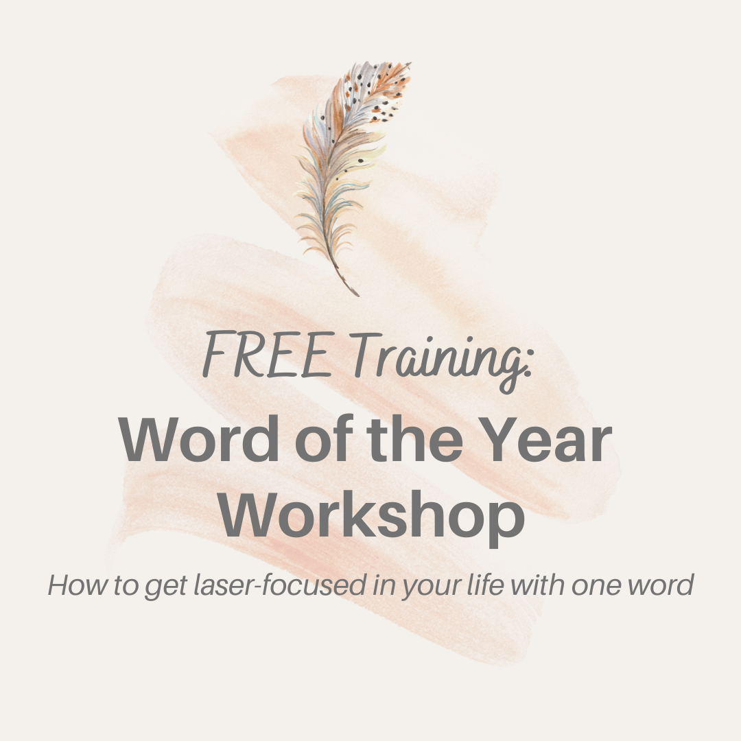 FREE training: Word of the Year Workshop