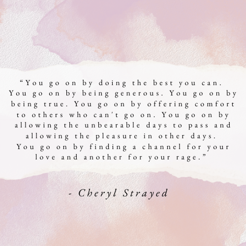 Words of Wisdom from Tiny Beautiful Things: Advice on Love and Life from Dear Sugar by Cheryl Strayed